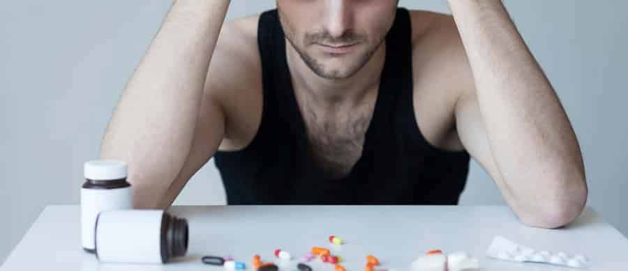 man considers taking opioids