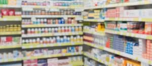 prescriptions opioids on shelves