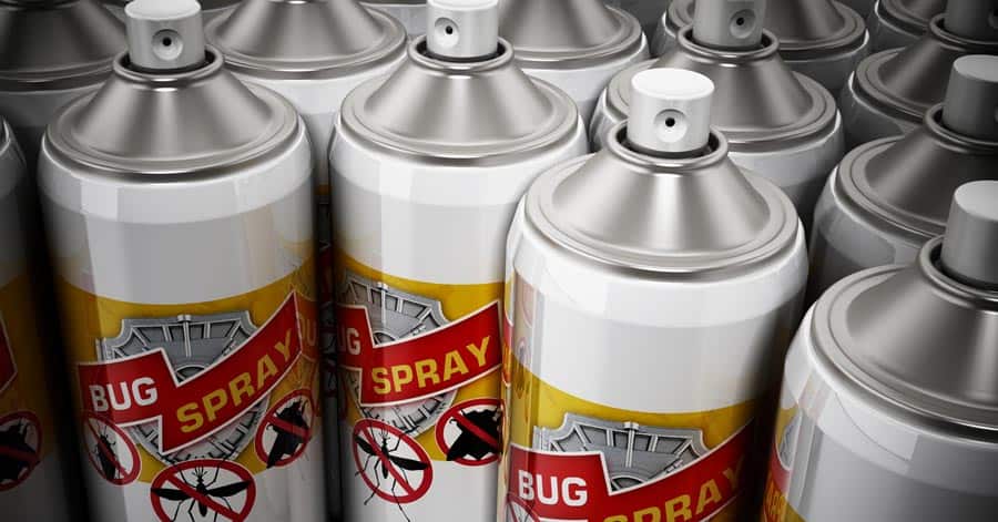 wasping bug spray cans