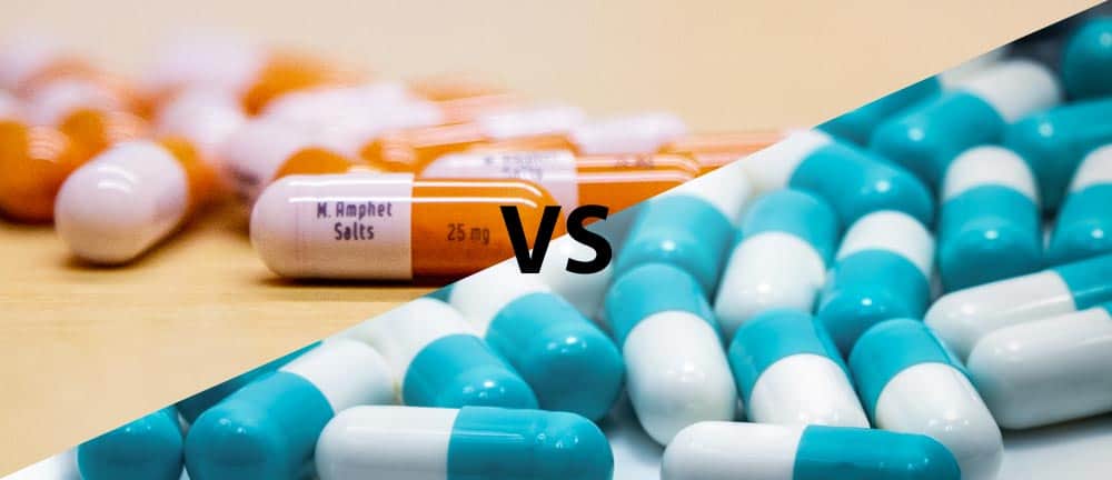 Adderall vs. Vyvanse: What’s the Difference? adderall and vyvanse pills