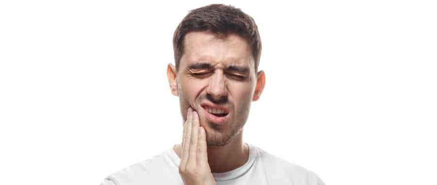 man suffers from meth mouth