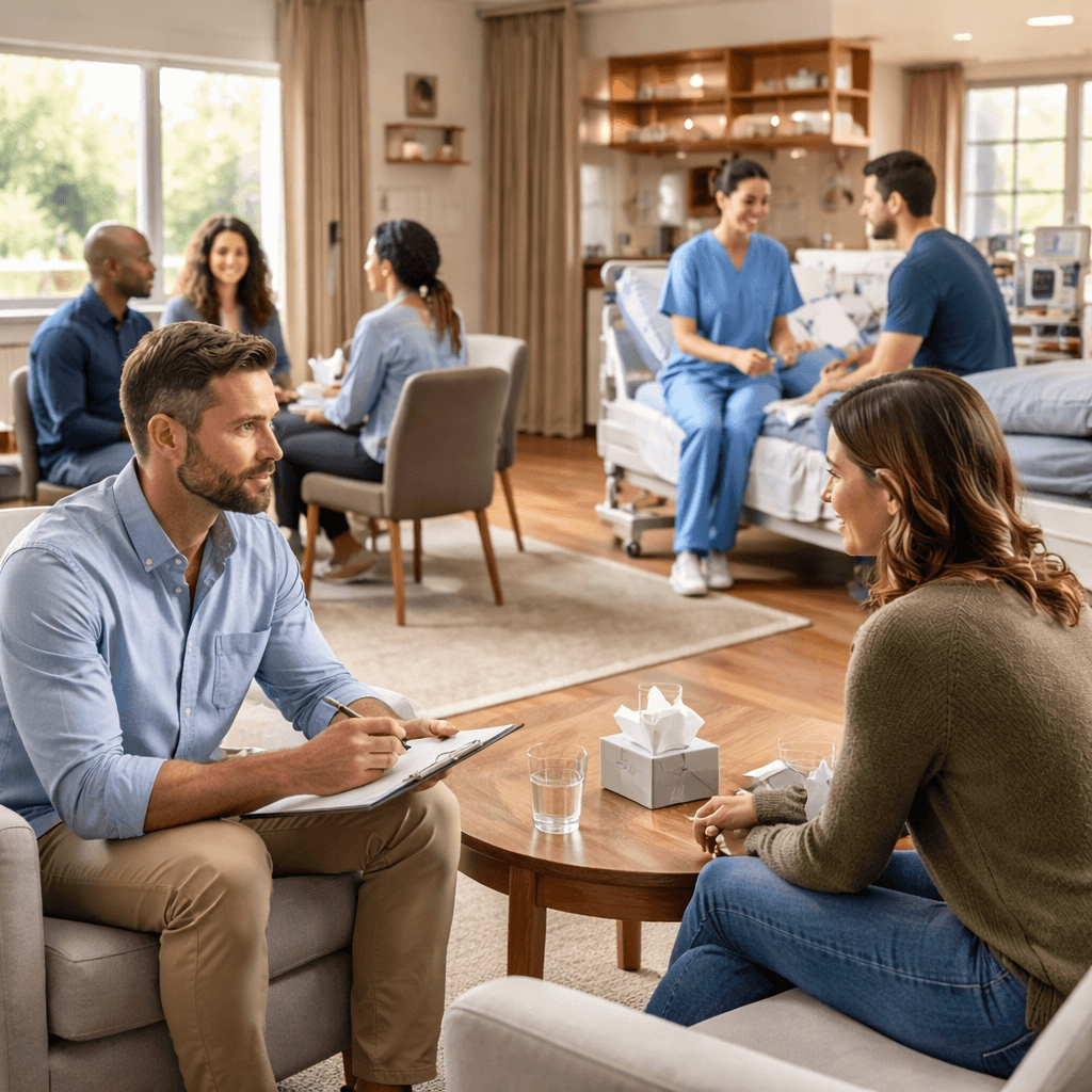 Alcohol detox in Austin with clinician support and alcohol craving medication discussion during treatment