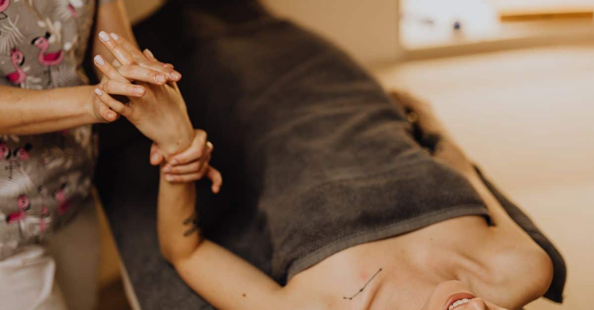 Experience therapeutic relaxation with a professional hand massage, enhancing wellness.